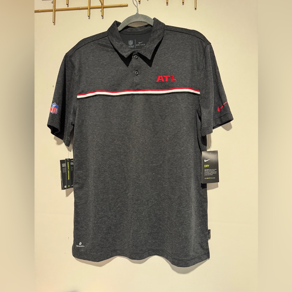Atlanta Falcons NFL Nike Dri-fit Mens Polo Shirt